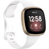 PROTEMIO BUTTERFLY Remienok pre Fitbit Versa 4 / 3 / Fitbit Sense biely 51401