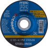 Pferd 69220531 | Brúsny kotúč 125 x 4,1 x 22,23 mm, PSF STEELOX