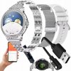 SMARTWATCH DÁMSKE HODINKY POĽSKÉ MENU ROZHOVORU SPORT SMART WATCH 3 PRUHY