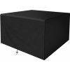 Obal na záhradné kreslo 145 x 117 x 61 cm čierny