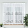Biela žakarová záclona DEMETRIA 300x160 cm