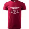 Zaobchádzať opatrne 40 - Klasické pánske tričko vyššej gramáže - 2XL ( Marlboro červená )