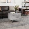 vidaXL Konferenčný stolík sivý dub sonoma 50x50x40cm spracované drevo 829424