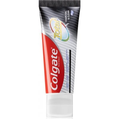 Colgate Total Charcoal bieliaca zubná pasta s aktívnym uhlím 75 ml