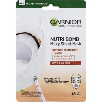 Garnier Skin Naturals Nutri Bomb plátienková maska 32 g