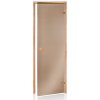 Andres, dvere do sauny Scan bronz 6x19 osika