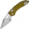 Microtech Stitch - RAM-LOK™ S/E Fluted OD Green Stonewash Partial Serrated 169RL-11FLOD