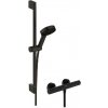 Hansgrohe Pulsify Select S - Sprchový set s termostatom, 3 prúdy, EcoSmart, matná čierna 24262670