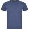ROLY Tričko FOX, pánské, melírované E6660-255-XXL 2XL Denim modrá