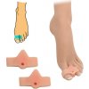 HealMed Korektor hallux valgus s návlekom na prst a palec - telový 2 ks