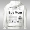 Boy Mom Label dámska mikina s kapucňou