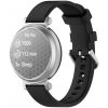 Remienok Solid Wristband čierny pre Garmin Lily 2 (14mm)