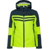 Dámska lyžiarska bunda TRIMM, ILUSION reflexný neón,Modrá XS