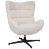 Avida Design Otočné kreslo Velo, svetlo béžové