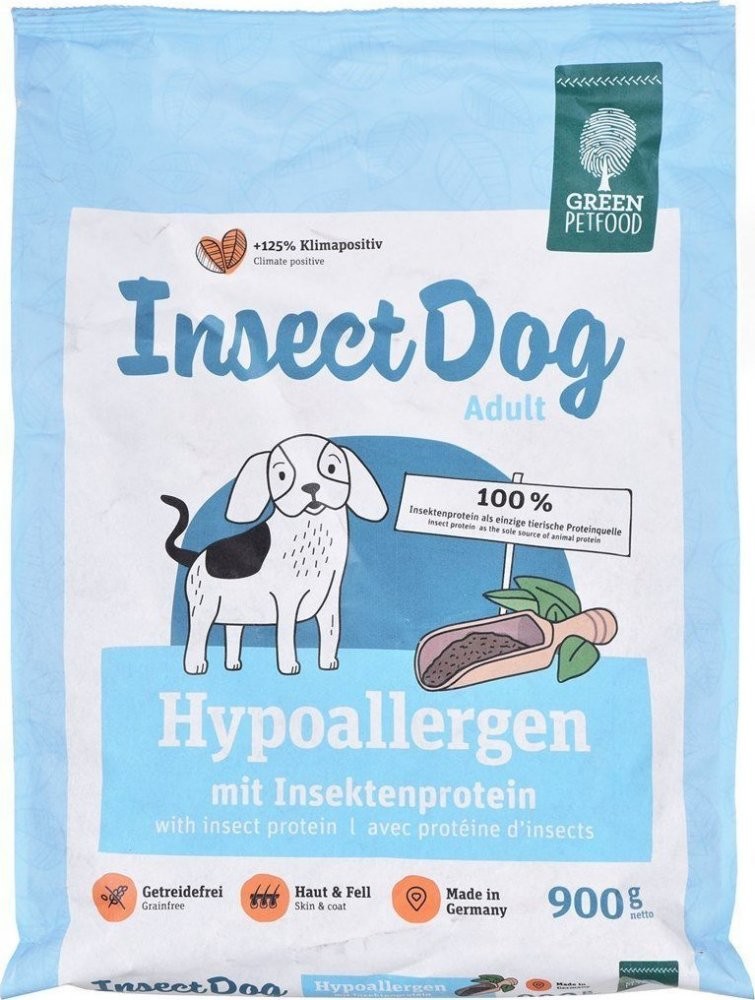 Green Petfood InsectDog hypoallergen 0,9 kg