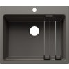 Blanco ETAGON 6 CU - zabudovateľné zhora - Sivá vulkán