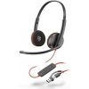 Poly Blackwire 3220 náhlavní souprava, USB-C/A adaptér, stereo 93S87AA