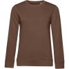 B&C Mikina B&C Inspire Crew Neck, dámská COT01W32B56901-mocha S Mocha