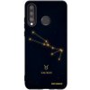 Picasee silikonový černý obal pro Huawei P30 Lite - TAURUS