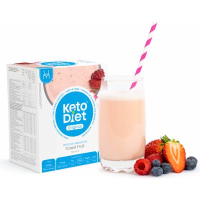 KetoDiet Proteínové smoothie 7 x 27 g