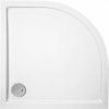 Glass 1989 Cinco - Zaoblená sprchová vanička 900x900 mm, materiál akrylát, biela, GDC344000