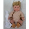 Realistické miminko - holčička - Petit s šátkem od firmy Lamagik (španělské miminko 39 cm)