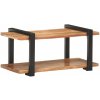 TV stolek 90 x 40 x 40 cm masivní akáciové dřevo Hnědá 320495