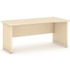 Rohový kancelársky písací stôl ARRISTO LUX, 200x90 cm, pravý, breza