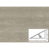 Pfleiderer Tesniaca lišta WAP 112 Wenge strieborné 4000 mm