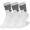 NEW ERA ponožky Stripe Crew Sock Whi WHI vel. 39-42