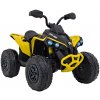 elektrická detská štvorkolka maverick atv žltá 24v