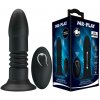MR PLAY - VIBRAČNÝ ANÁLNY PLUG 4 vibrácie 4 ťahy Diaľkové ovládanie