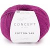 COTTON-YAK Katia Farby COTTON-YAK: 132 svetlá purpurová