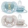 Philips AVENT Avent cumlík Ultrasoft text 6-18 m 2 ks chlapec