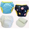 Odplienkovacia sada SPACE I Ritkavsuchu.sk Veľkosť: M (9-14kg) / 3 ks naťahovacie nohavičky + 1 ks BOOSTER