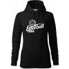 Florbal team - Mikina dámská Cape s kapucí - 2XL ( Čierna )