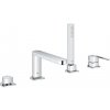 Grohe Plus - Batéria na okraj vane, 4-otvorová inštalácia, chróm - 29307003