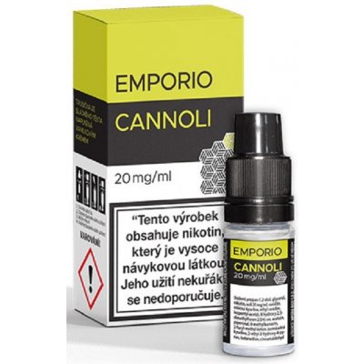e-liquid EMPORIO Nic Salt Cannoli 10ml Obsah nikotinu: 20 mg