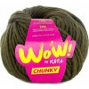 Katia Wow Chunky 69 Khaki Pletacia priadza