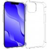 AppleMix Kryt pre Apple iPhone 14 - zosilnené rohy - gumový - priehľadný