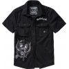 BRANDIT košeľa Motörhead Vintage Shirt 1/2 sleeve čierna Veľkosť: 5XL