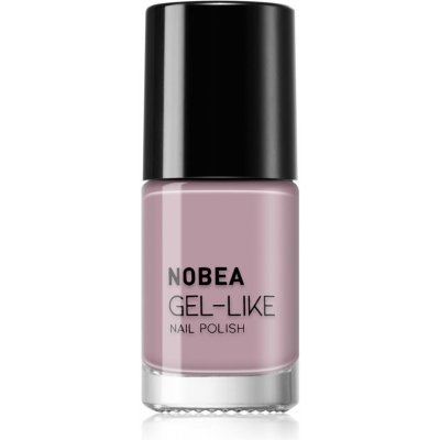 NOBEA Day-to-Day Gel-like Nail Polish lak na nechty s gélovým efektom odtieň Silky nude #N51 6 ml