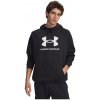 Pánska mikina Under Armour Rival Fleece Logo HD Veľkosť: XXL / Farba: čierna/biela