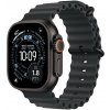 Apple Watch Ultra 3 (2025) 49mm Čierny titán s čiernym oceánskym remienkom MF0J4QC/A, čierne