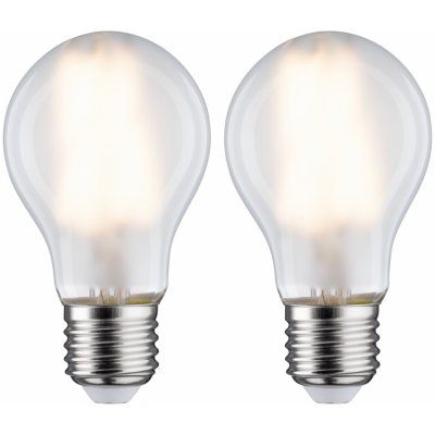 Paulmann LED žiarovka 7 W E27 mat teplá biela 2ks-sada 286.42