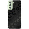Picasee silikónový prehľadný obal pre Samsung Galaxy S21 FE 5G - Midnight Leopard