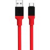 Tactical KP31179 Fat Man USB-A/USB-C, 1m, červený