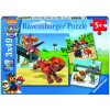 Puzzle Labková patrola: Psí tím 3x49 Ravensburger