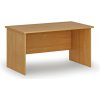 Kancelársky písací stôl PRIMO WOOD, 140x80 cm, buk