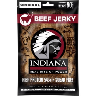 INDIANA Jerky hovädzie Original ZIP 90g